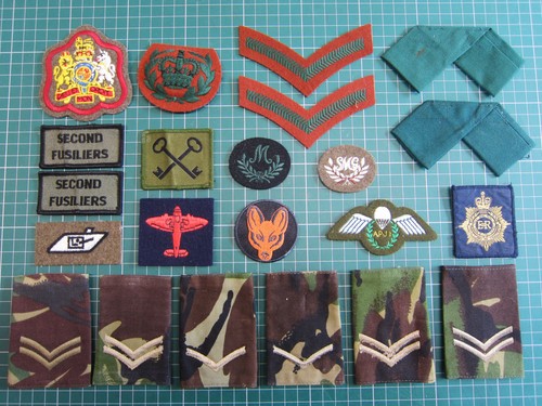 British army badges - army,