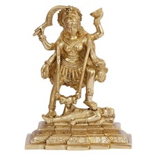 Brass Maa Kali Statue Adi
