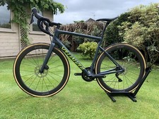 SPECIALIZED TARMAC SL6 SPORT DISC Size 56 Full Carbon Frame & HUNT 50mm Wheelset