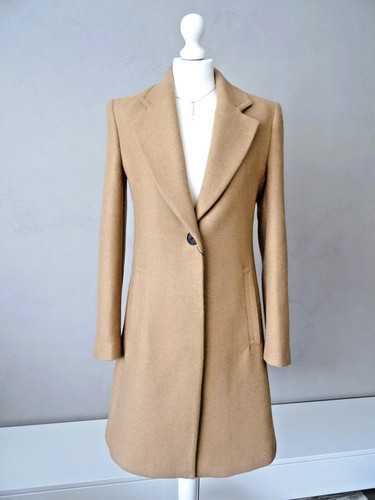 Zara new camel wool - camel, coat