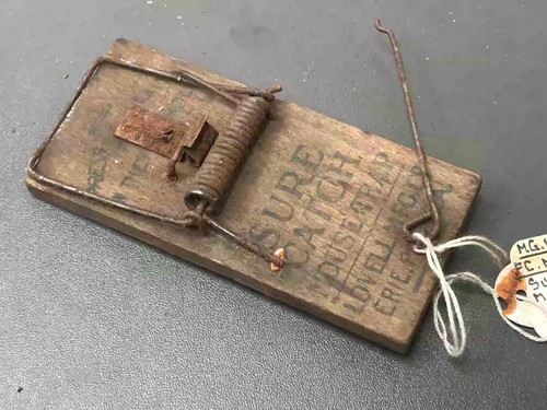 Vintage mouse trap sure - vintage,