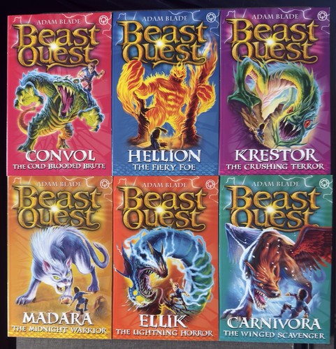 Beast quest series set 6 - 7, of