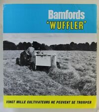 brochure brochure BAMFORDS wuffler tractor tractor prospectus tractor