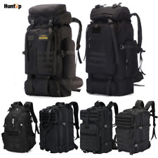 30L 70L 100L Tactical Rucksack MOLLE Waterproof Hiking Camping Military Backpack
