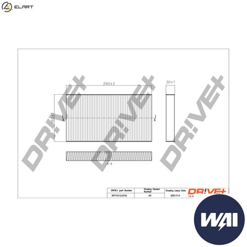 Filter cabin air - filter,