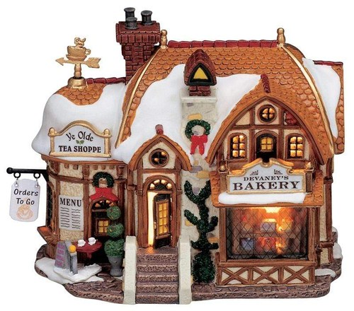 Lemax devaney bakery lighted - devaney's,