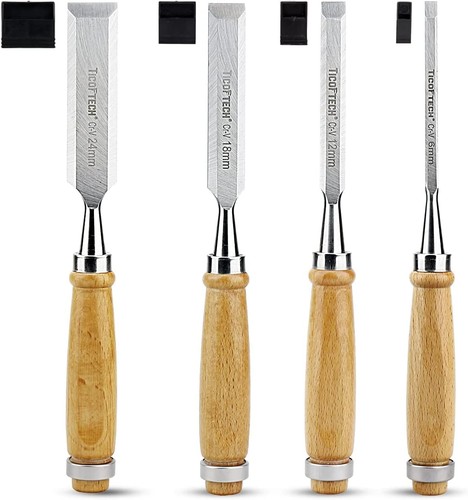 4pcs wood carving gouge chisel - 4pcs,