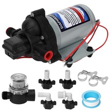 ​​High Pressure 12V Water Pump 45psi 3.1 Bar for Caravan Motorhome Boat​​ UK