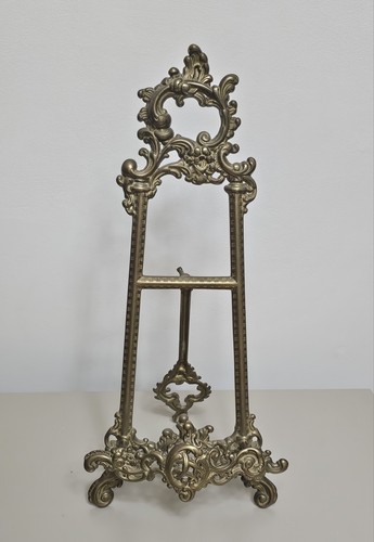 Large vintage ornate brass - large,
