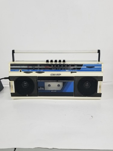 Sharp 242 stereo radio - sharp, bw