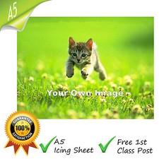 A5 ICING SHEET YOUR OWN IMAGES