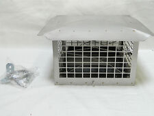 8x13 Damper cap top Chimney Combo locktop damper w/Accessories *Brand New*