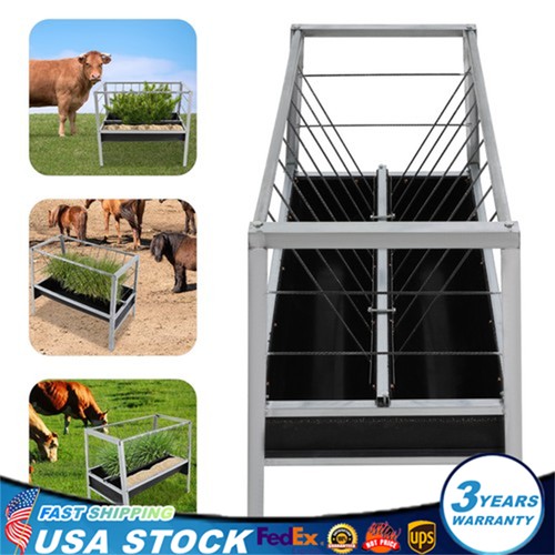 Pasture hay grain feeder iron - pasture,