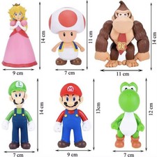 Super Mario Figure – 11cm to 14cm – Multiple Characters Available