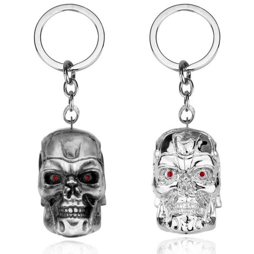 Metal terminator skull head - metal,