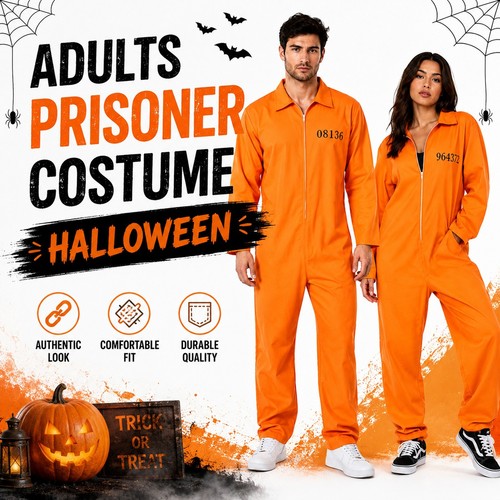 Adults prisoner costume - adults,