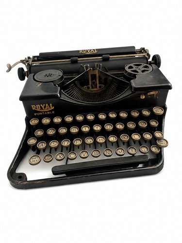Royal portable typewriter - royal,