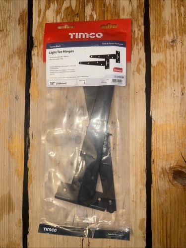 Timco light tee hinges - hinges, 300mm