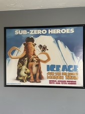 Ice Age UK Quad Cinema Poster