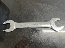 Snap On Metric 32–36 mm 15° Offset Low Torque Slimline Open-End Wrench LTAM3236