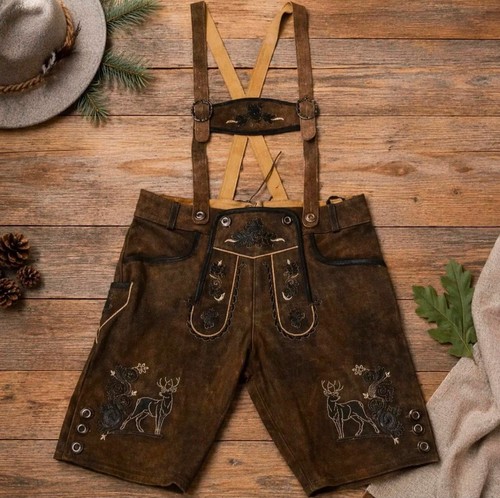 Lederhosen leather men - leather, men's