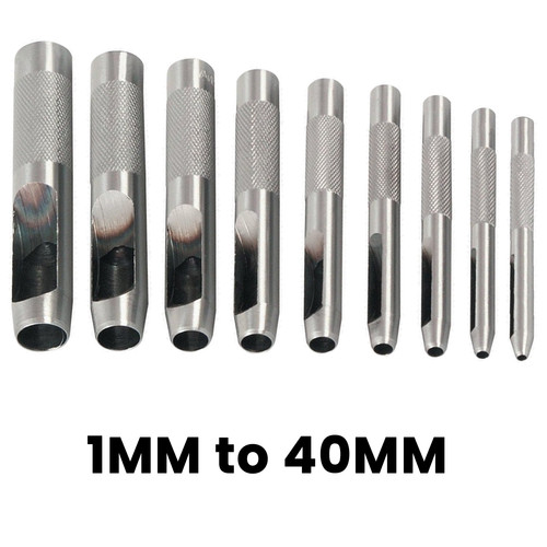 Hollow hole punch set - punch,