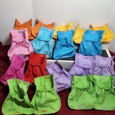 Vintage Hasbro Glo Friends Sleeping Bags Bag Lot Of 18 Glow Worm Playskool 80s 