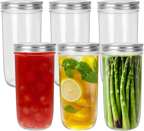 720ml pack mason glass - glass, jars