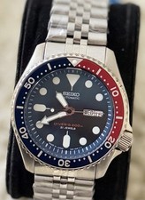 Seiko Automatic Diver Pepsi Bezel 21 Jewels Japan Made Movement 7S26