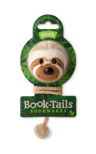 Book tails bookmarks sloth - bookmarks,