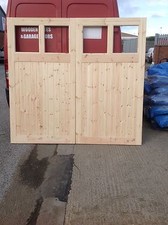 wooden garage doors 7ft high x