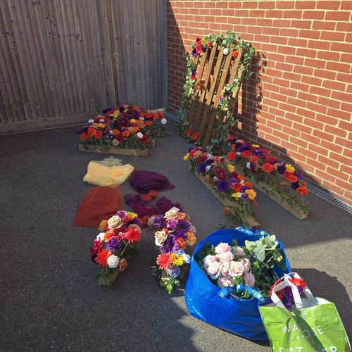 Flowers table - flowers, /table