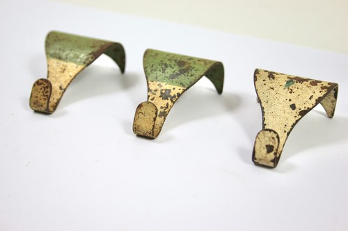 Vintage solid brass picture - solid,