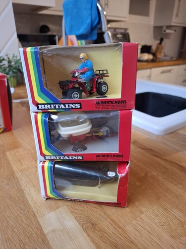 Britains farm toys - honda, quad