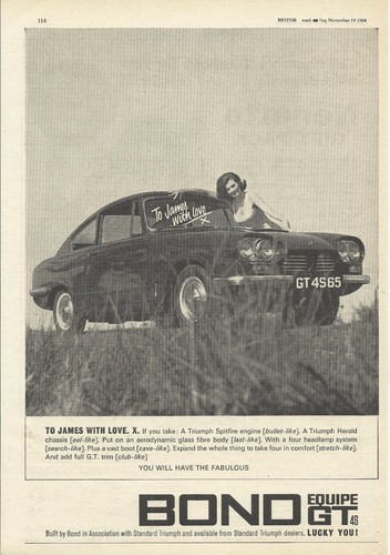 Bond equipe original - gt,