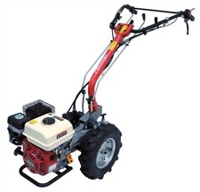 Multi Functional Petrol Power Unit Machine - Sweeper, Tiller, Grass Mower Cutter