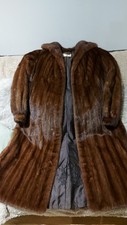 Vintage Real Mink Fur Coat