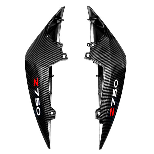 Carbon fiber rear - carbon, side