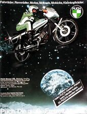 Puch Monza 4SL, original advertising from 1981 in color