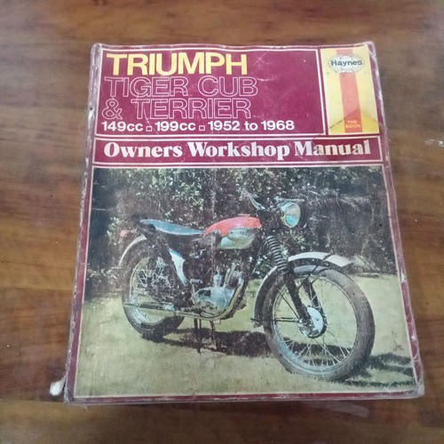 Triumph tiger cub terrier - triumph,