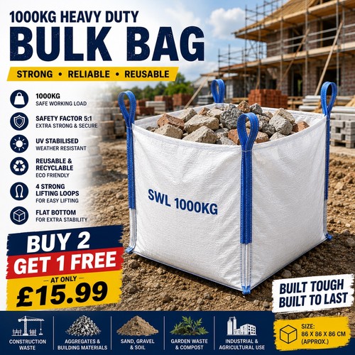 Fibc 85x85x85cm bulk bag - 85x85x85cm,