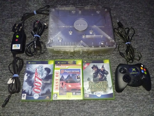 Xbox original crystal clear - crystal,