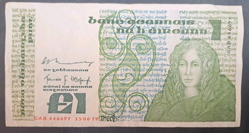 1979 ireland punt p70b - ireland,