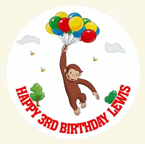 Curious george cake - curious,