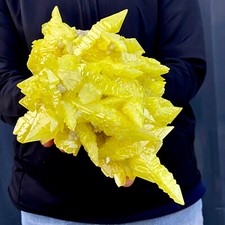 3.3LB   Minerals ** LARGE NATIVE SULPHUR OnMATRIX Sicily- FREE