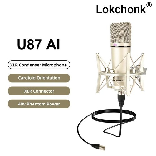 U87 xlr condenser - u87,