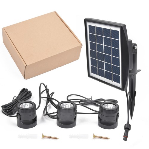 Solar powered pond lights - solar,