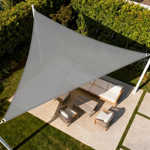 Sun shade sail light gray - sail,