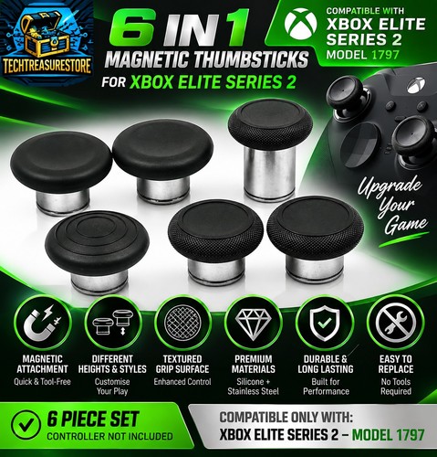 Joystick buttons set - 6, in