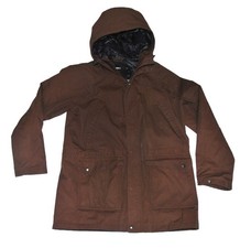 Finisterre Womens Chocolate Brown Padded Coat Waterproof Jacket UK 12 Warm Trend
